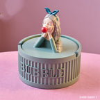 Girl Ashtray Creative Personality Home Living Room Office Cute Ornaments With Lid
