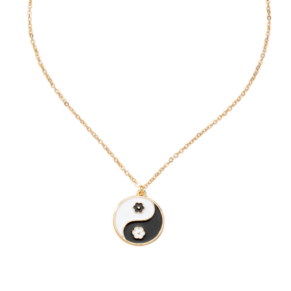 Tai Chi Bagua Necklace for Women Collarbone Chain