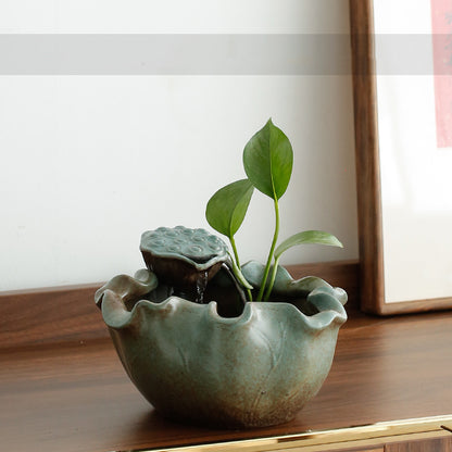 Living Room Office Circulating Water Attracting Wealth Ornaments