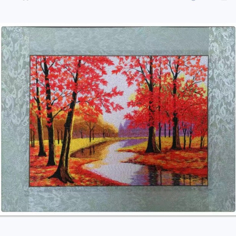 Handmade Embroidery Machine Embroidery Decorative Painting