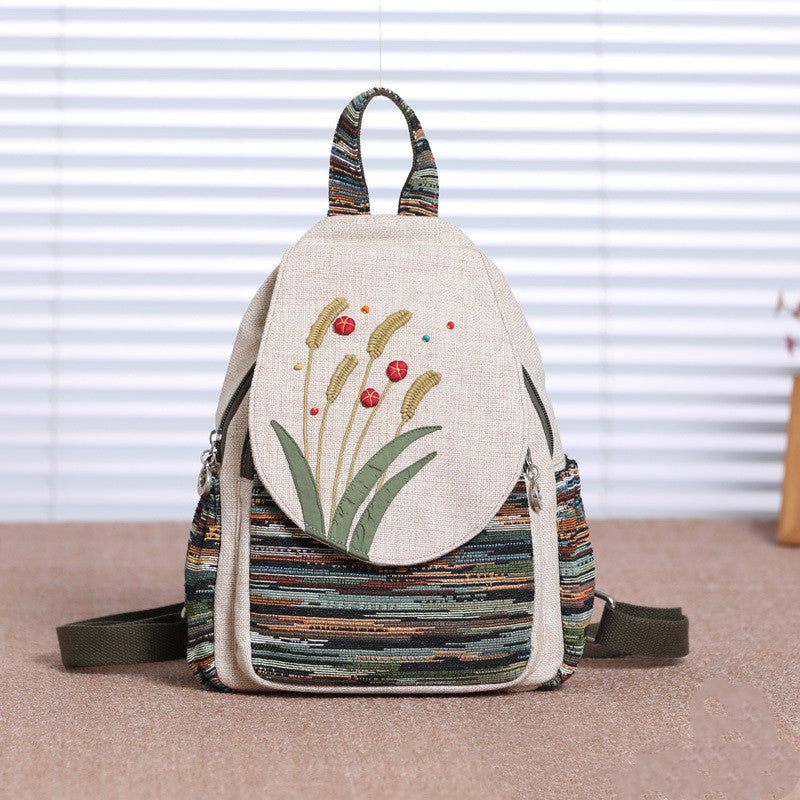 Ethnic Style And Large Capacity Travel Backpack