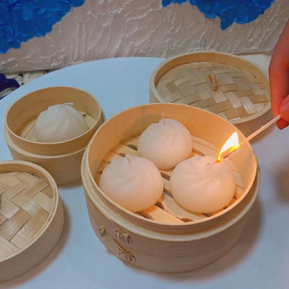 Featured Creative Home Decor Baozi Aromatherapy Candle