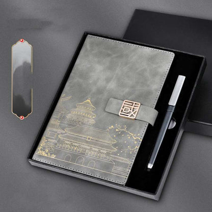 Chinese Style Palace Museum A5 Notebook Gift Box Set