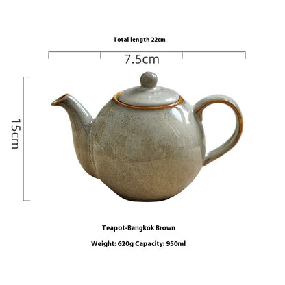 Retro Creative Teapot Household Coffee Pot