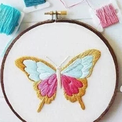 Embroidery Novice Primary Ribbon Embroidery Simple Three-dimensional