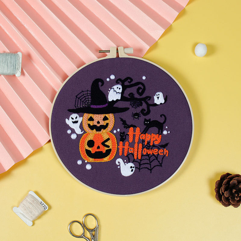 Halloween DIY Embroidery Material Bag