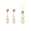 Fortune and Health White Jade Earrings Pendant-Video